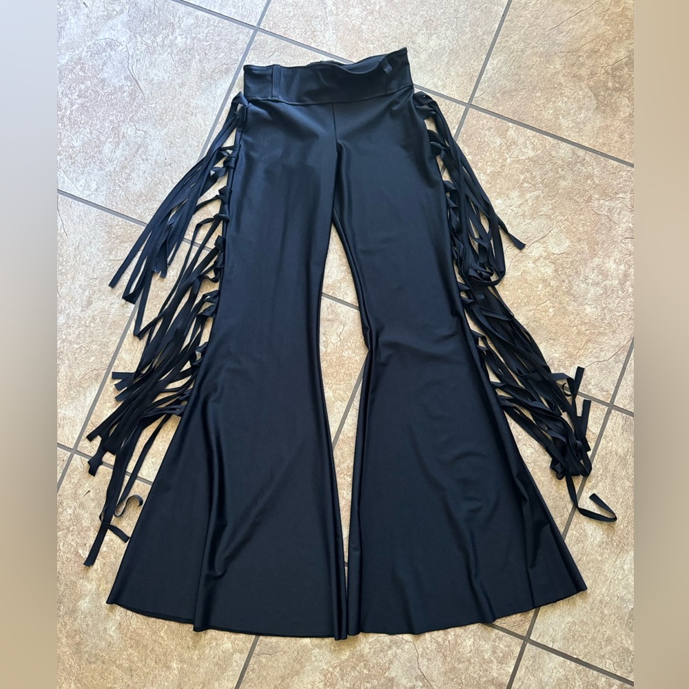 Cat O’ Nine Fringe Bell Bottoms